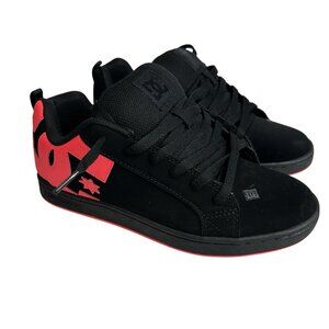 DC Shoes Court Graffik Skater Shoes Black/Hot Pink Women’s Size 8 Sneaker